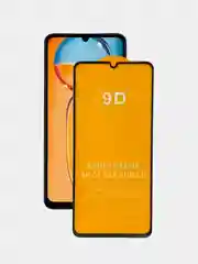Черный защитное стекло 9D для Redmi 13C / Poco C65 Редми 13С / Поко С65