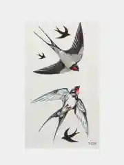 Серебряный татуировки переводные