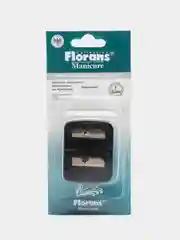 Точилка для косметических карандашей двойная Florans