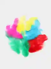 Вишнёвый набор пасхальных наклеек для яиц