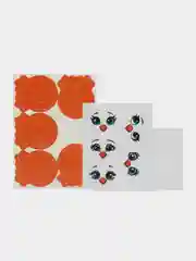 Вишнёвый набор пасхальных наклеек для яиц