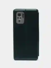 Зеленый чехол-книжка для Xiaomi Redmi Note 10, Note 10S, разные цвета