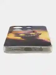 Индиго чехол для Infinix Note 30i (Инфиникс Нот 30и), прозрачный, с рисунком, защита камеры