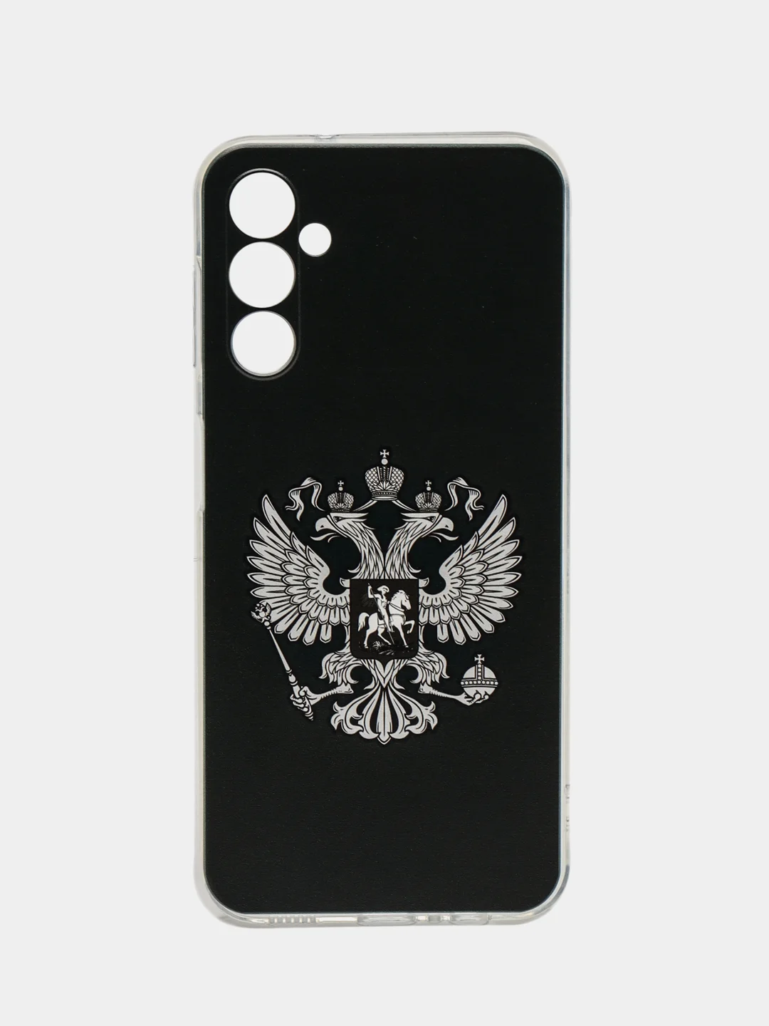 Приглушённый хаки чехол на Samsung Galaxy A14 4G (Галакси A14 4G), прозрачный, с рисунком, защита камеры