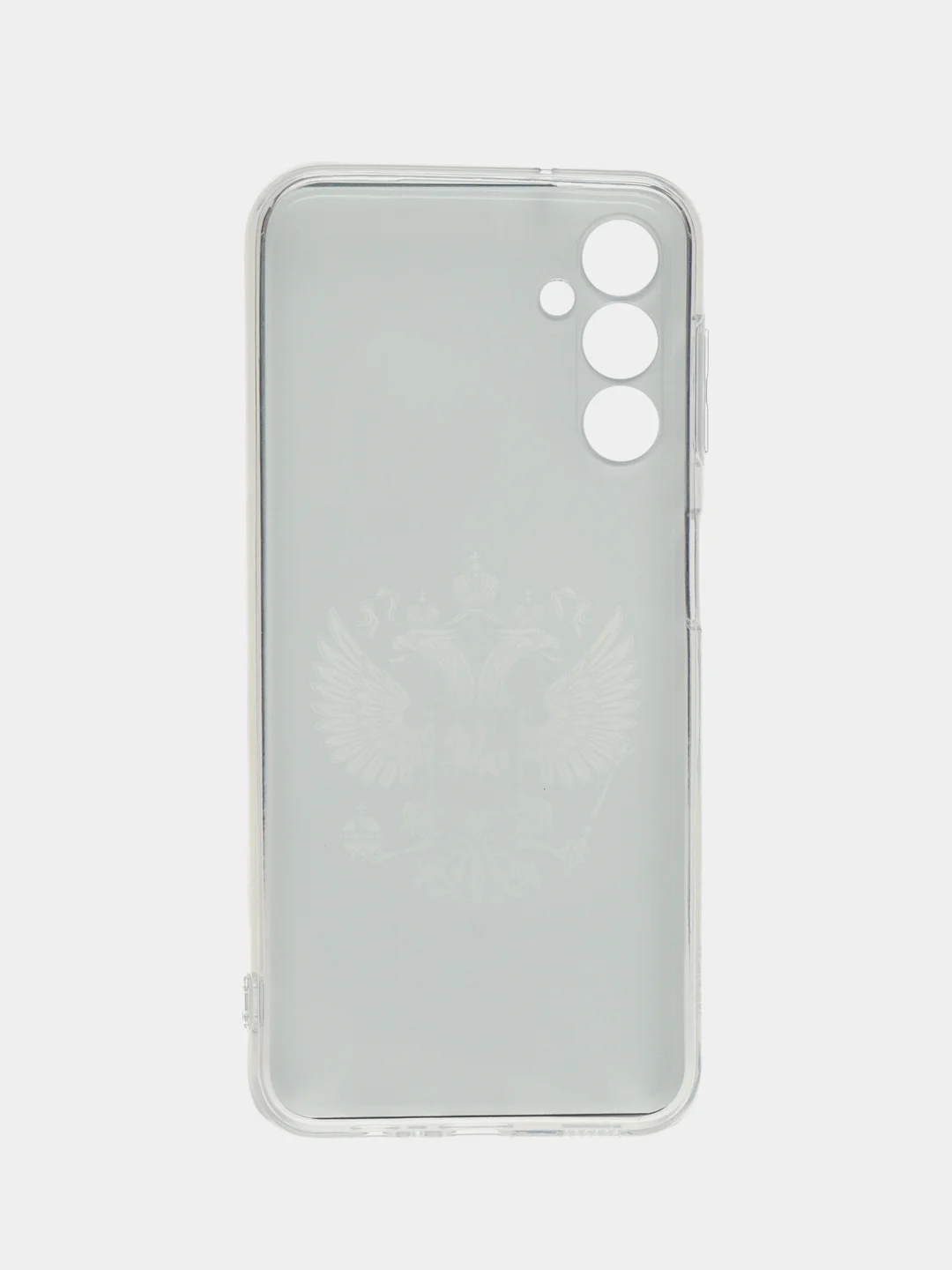 Приглушённый хаки чехол на Samsung Galaxy A14 4G (Галакси A14 4G), прозрачный, с рисунком, защита камеры