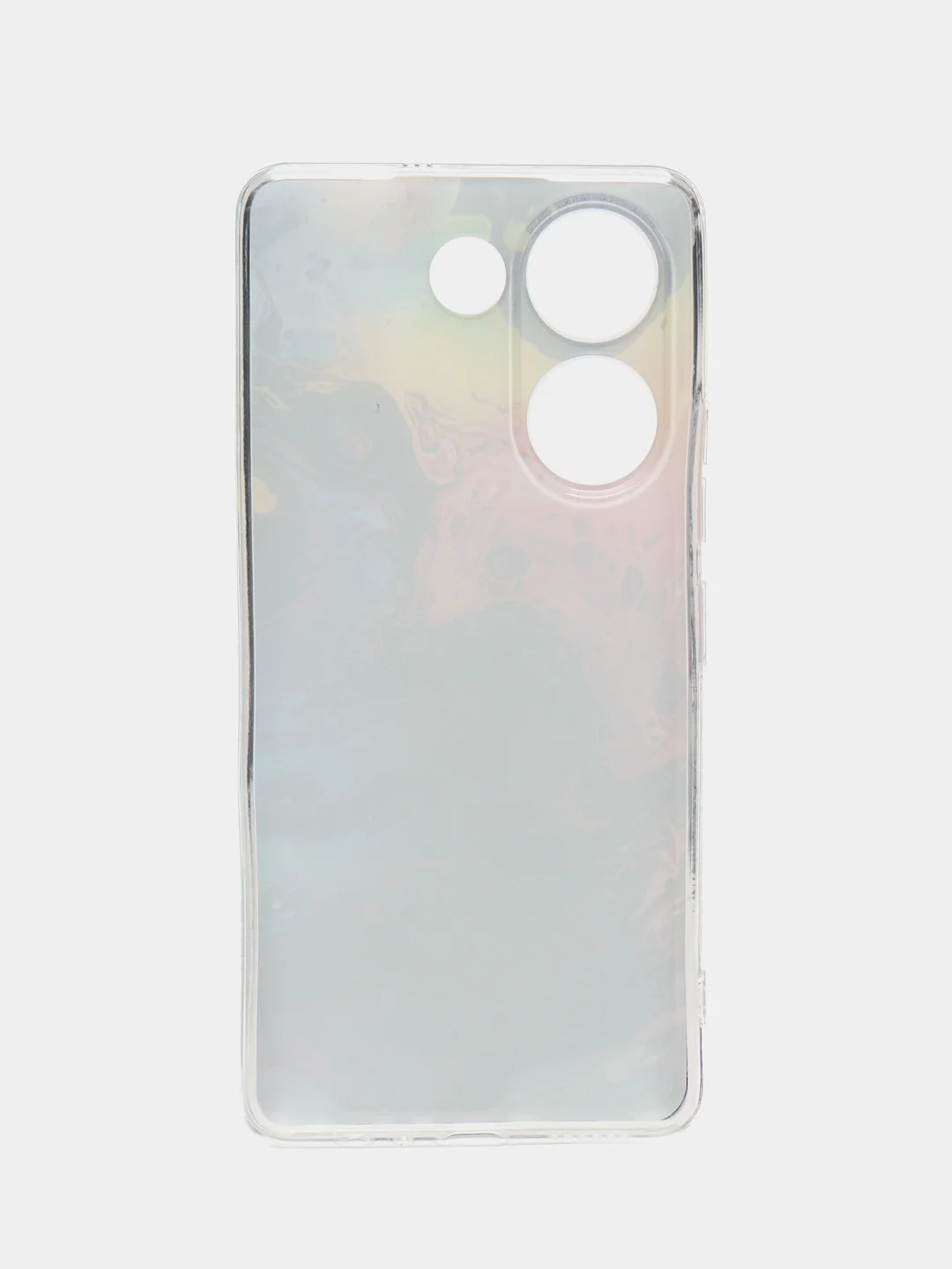 Пурпурный чехол на Tecno Camon 20/20 Pro 4G (Текно Камон 20/20 Про 4G), с рисунком, защита камеры