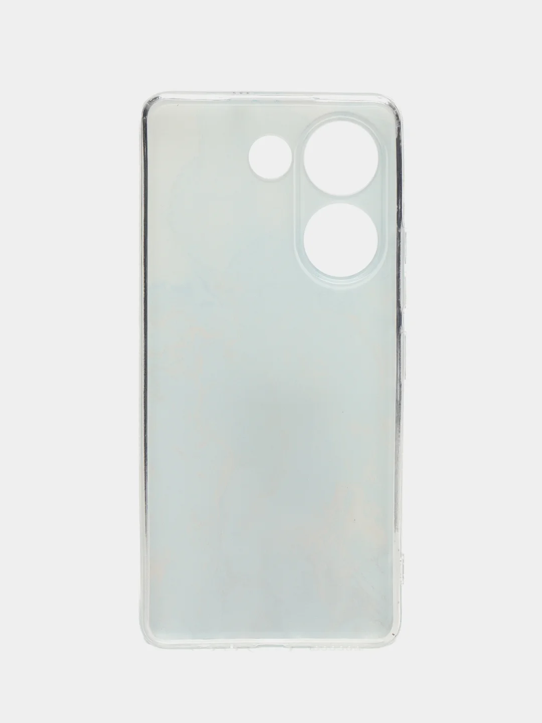 Светло-синий чехол на Tecno Camon 20/20 Pro 4G (Текно Камон 20/20 Про 4G), с рисунком, защита камеры
