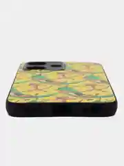 Светло-оранжевый чехол с рисунком на Infinix Hot 30i (Инфиникс Хот 30i)