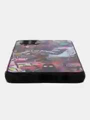 Аметистовый чехол на Samsung Galaxy A12 и Samsung Galaxy M12 (Самсунг Галакси А12 и М12), с рисунком