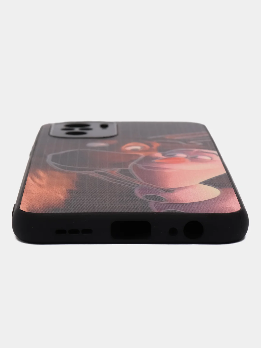 Коралловый меланж чехол с рисунком на Poco M5s, Xiaomi Redmi Note 10 и Note 10S (Поко М5с и Редми Нот 10)