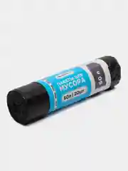 Мешки для мусора, пакеты для мусора, 60 л, 20 шт, 1 рулон