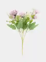 Сиреневый цветы искусственные "Средние розы"