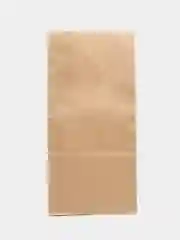 Крафт-пакет бумажный, 12*25*8 см, с плоским дном, 2 штуки