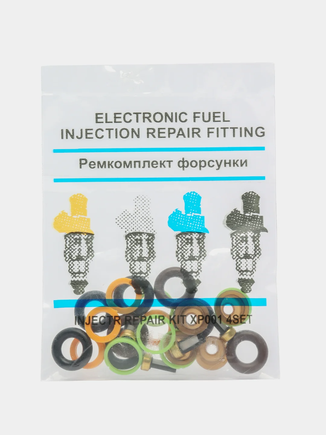Ремкомплект форсунок, универсальный, на 4 форсунки
