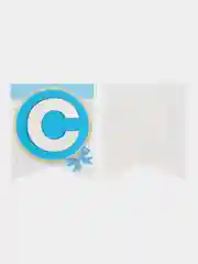 Голубой гирлянда "Спасибо за сына"