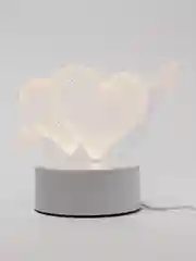 Лавандовый светильник 3D, светодиодный ночник, LED