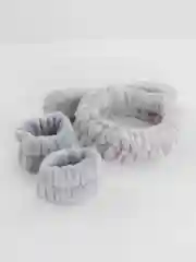 Розовый повязка на руку для умывания женская/детская/подростковая, повязка для головы, набор