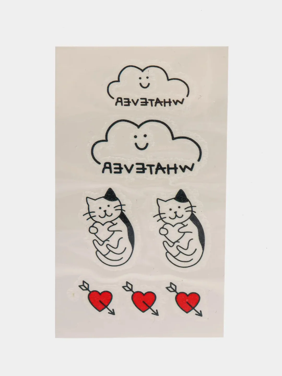 Марсала временная переводная татуировка "Забавные мишки", 9,5х5,5 см