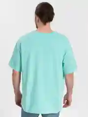 Мятный футболка Oversize