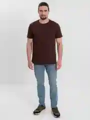 Шоколадный мужская футболка, хлопок, однотонная, разные цвета