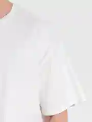 Молочный футболка Oversize