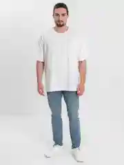 Молочный футболка Oversize