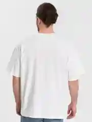 Молочный футболка Oversize