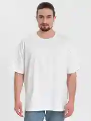 Молочный футболка Oversize