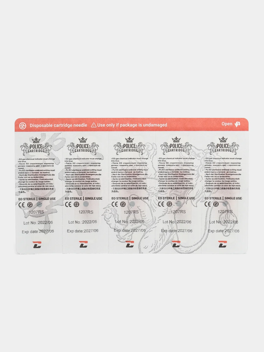Тату картриджи CNC Police, 1207RS 0.35mm (20шт)