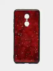 Красный силиконовый чехол Samsung S10+, S10e, S10 lite, S9+, Honor 8X Max, 7X, P20 Pro, Xiaomi Mi9, Mi8
