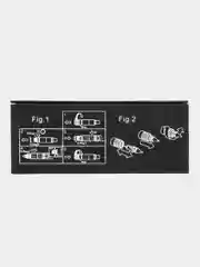 Зеленый роторная машинка ручка для тату и татуажа Dragon Small-x3