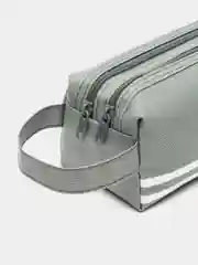 Серый пенал школьный, косметичка