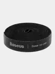Черный стяжка-держатель липучка для проводов Baseus, кабелей, на липучке, 2 размера, 2 цвета