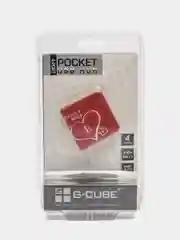 Красный usb-hub разветвитель на 4 разъёма USB 2.0 концентратор G-cube