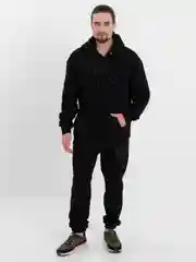 Черный спортивный костюм мужской
