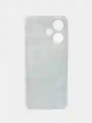 Бирюзовый чехол на Infinix Hot 30 Play (Инфиникс Хот 30 Плей) прозрачный, с рисунком