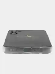 Разноцветный чехол на Samsung Galaxy A24 (Галакси A24), прозрачный, с рисунком, защита камеры
