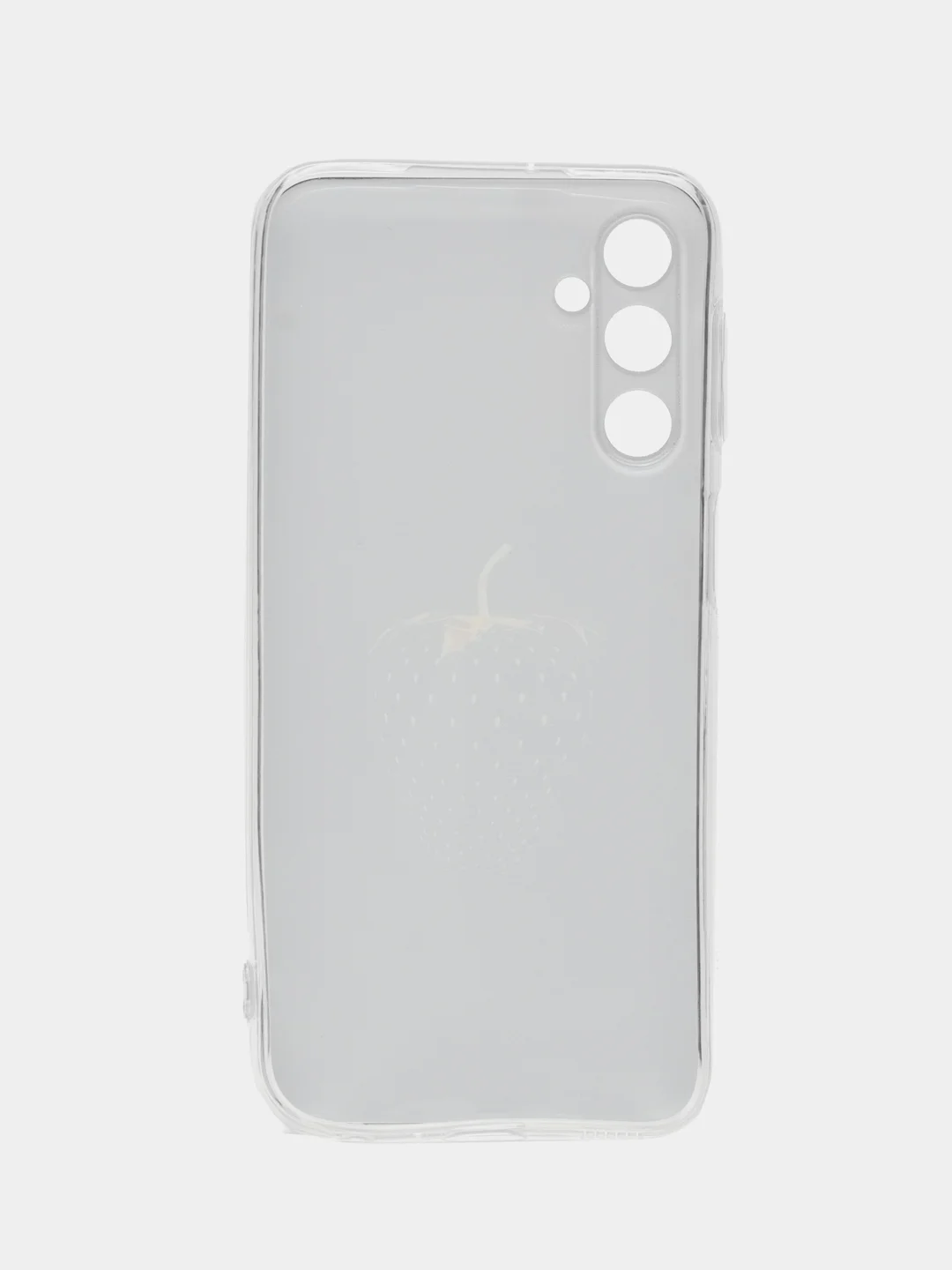 Разноцветный чехол на Samsung Galaxy A24 (Галакси A24), прозрачный, с рисунком, защита камеры