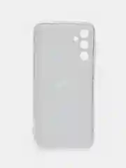 Разноцветный чехол на Samsung Galaxy A24 (Галакси A24), прозрачный, с рисунком, защита камеры
