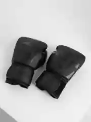 Черный перчатки боксерские ZTTY, 6,10,12,14 унций