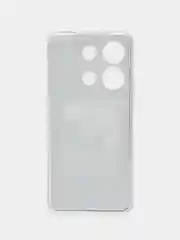 Тёмно-коричневый чехол для Infinix Note 30i (Инфиникс Нот 30и), прозрачный, с рисунком, защита камеры