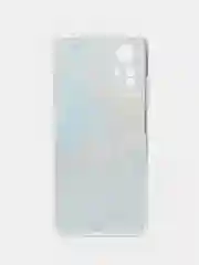 Голубой чехол прозрачный на Xiaomi Redmi Note 12S (Сяоми Редми Нот 12S), с рисунком, защита камеры