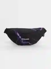 Фиолетовый поясная сумка-бананка, через плечо