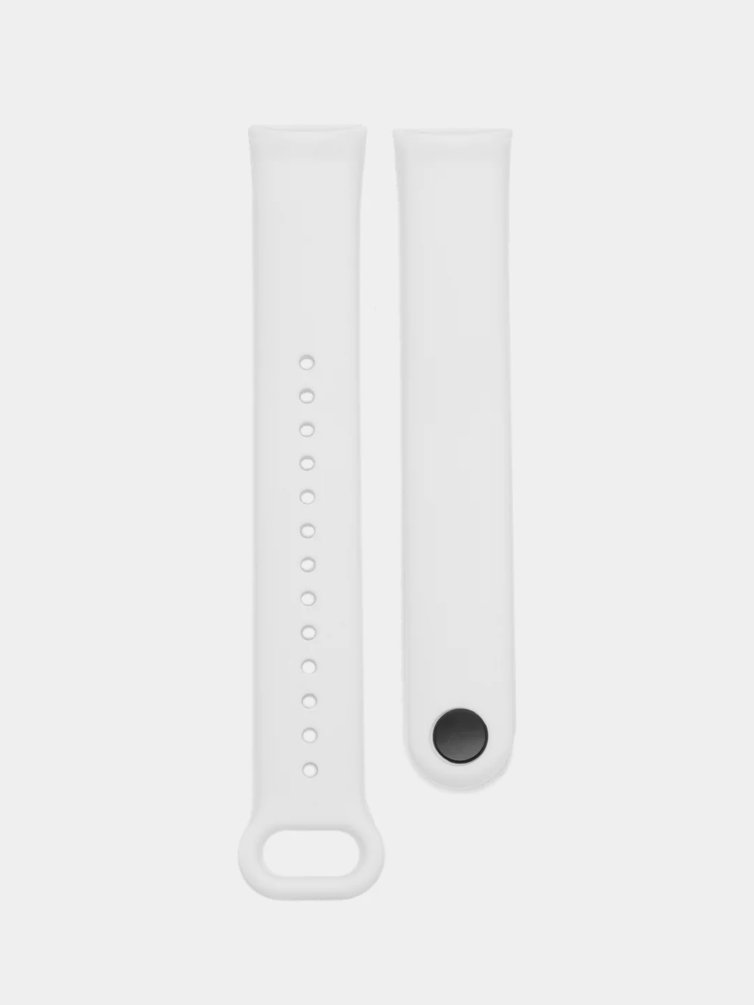 Белый силиконовый ремешок для фитнес-браслета Xiaomi Mi Band 8