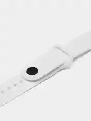 Белый силиконовый ремешок для фитнес-браслета Xiaomi Mi Band 8