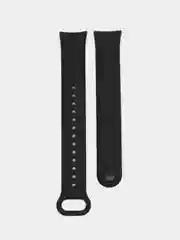 Черный силиконовый ремешок для фитнес-браслета Xiaomi Mi Band 8