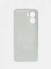 Приглушённый хаки силиконовый чехол на Honor 90 Lite (Хонор 90 Лайт), прозрачный, с рисунком