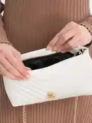 Белый женская сумка на плечо