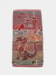 Зеленый полотенце ручное, лён, хлопок, двойная ткань, размер 25/50