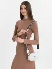 Белый женская сумка, кросс боди